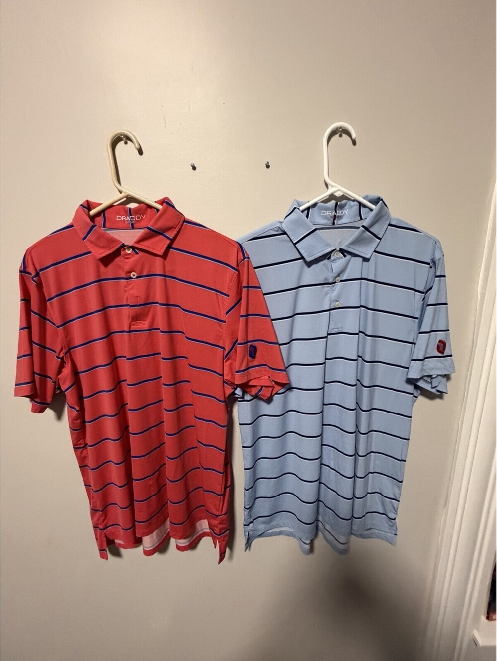 DRADDY Sport Polo Lot of 2 Men’s Size L